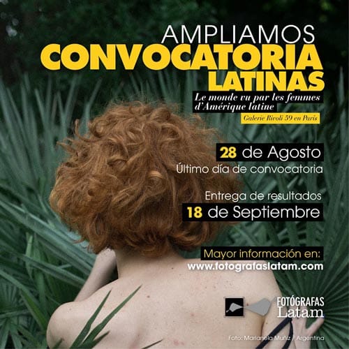 Convocatoria Fotografas Latinoamericanas