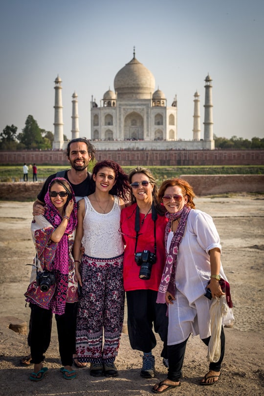 Viaje Fotografico grupa a India con Nacho Marlats Los Fotonautas Taj Mahal